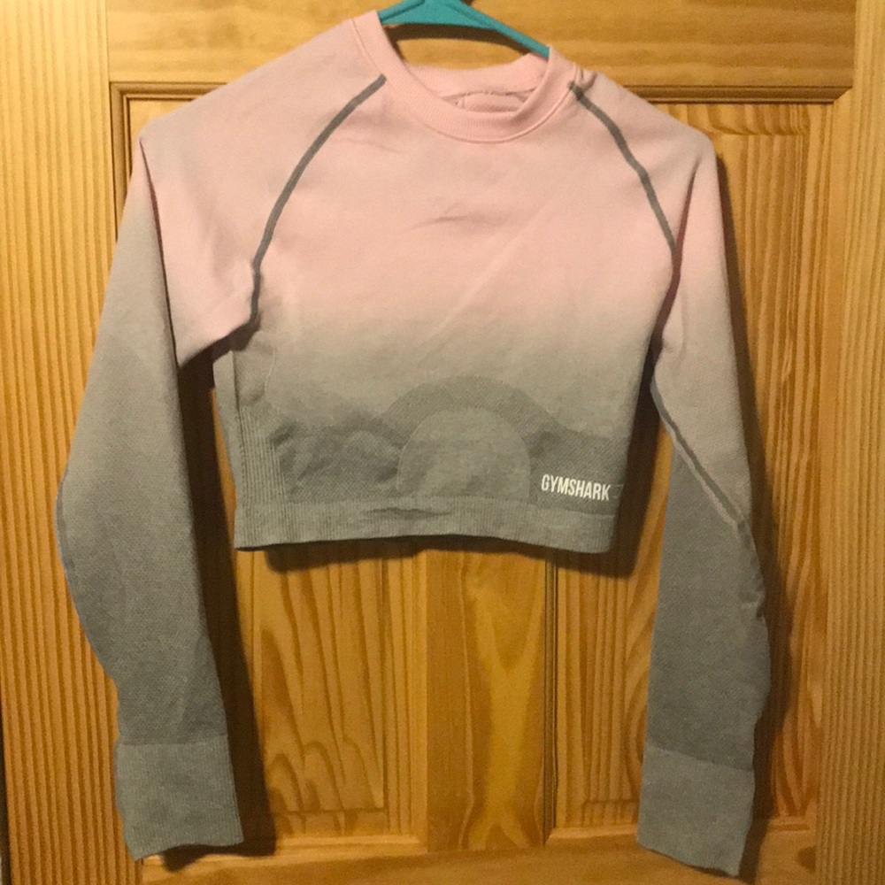 NWT Gymshark ombré crop top